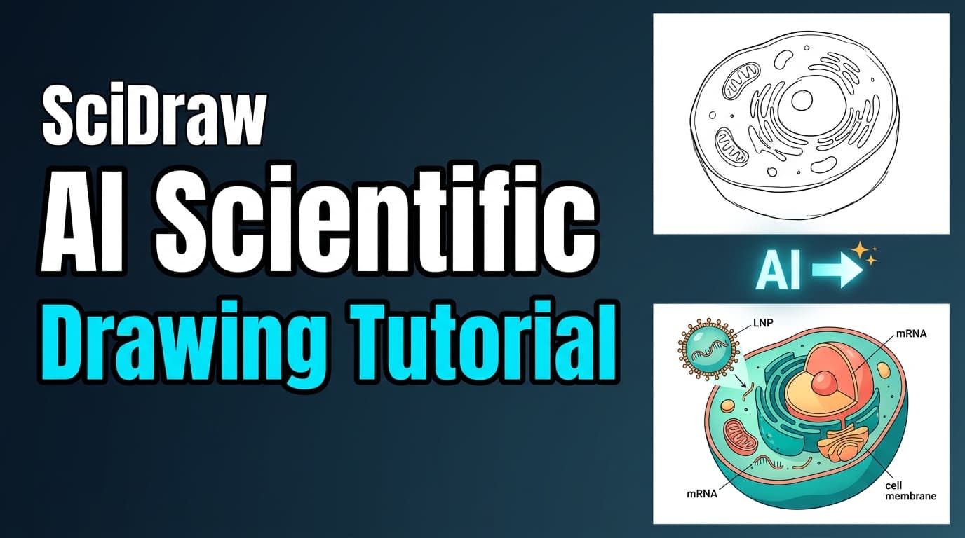 Tutorial 01: Video tutorial sul disegno con IA - Crea illustrazioni scientifiche in pochi minuti