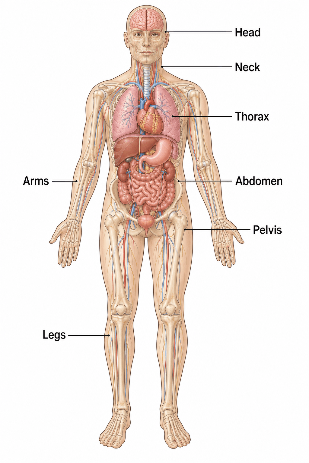 Anatomy Diagram Generator