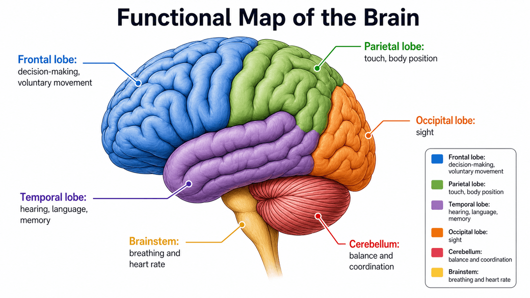 Brain Diagram Generator: Labeled, Unlabeled & Blank | SciDraw AI