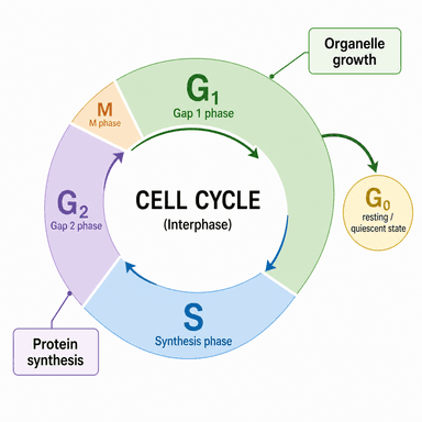 Cell Cycle Diagram Generator | SciDraw AI