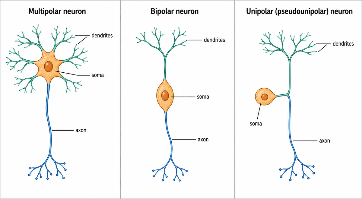 Neuron Diagram Generator: Labeled & Unlabeled | SciDraw AI