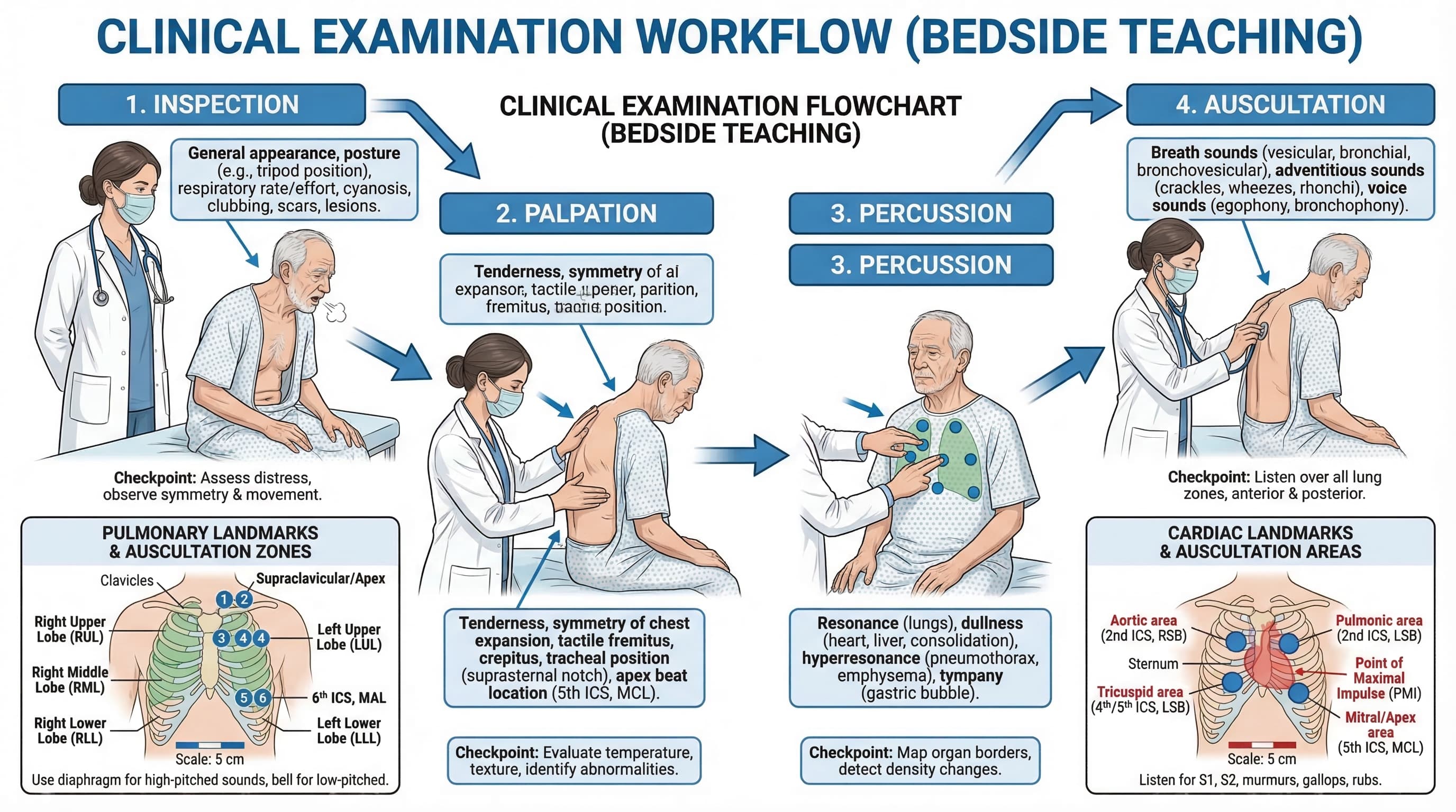 Clinical Examination Diagram Prompts: Create Step-by-Step Teaching Figures Faster Clinical Examination Diagram Prompts: Create Step-by-Step Teaching Figures Faster