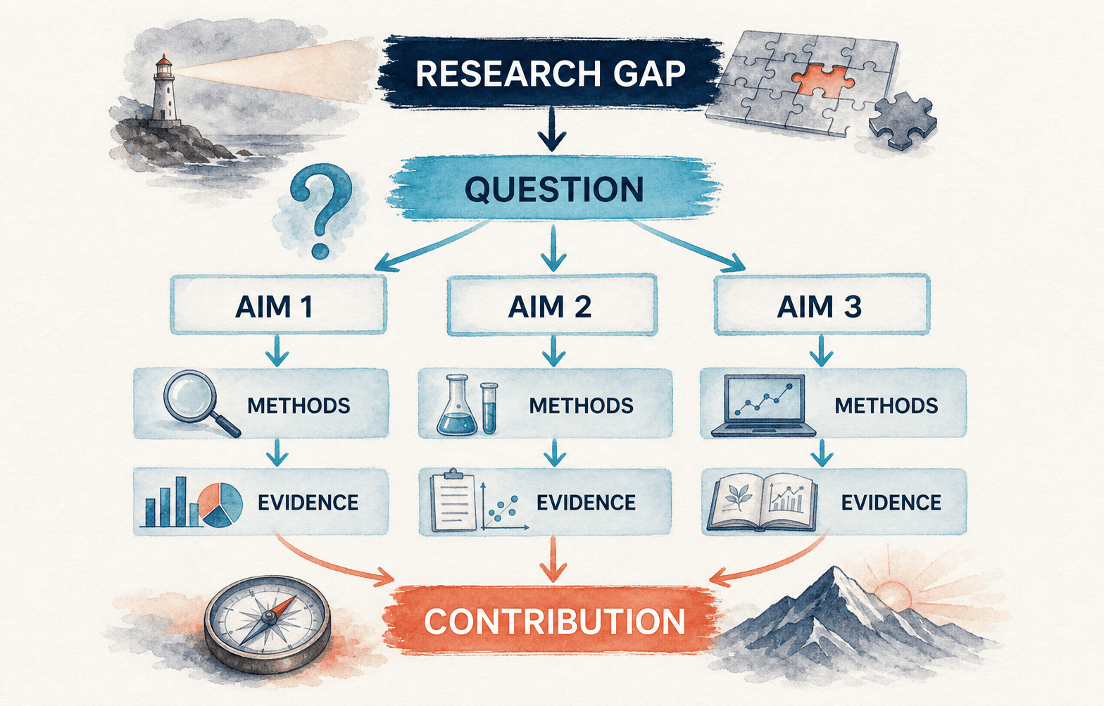 Research Proposal Example: Full Samples, Template & Diagrams | SciDraw ...