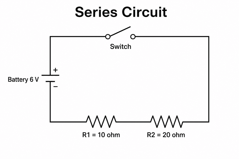 Circuit One Free Circuit Diagram Maker | Draw Circuits | SciDraw AI