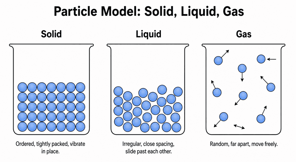 Liquid Paricles Particle Diagram Generator | SciDraw AI